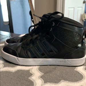 Adidas with leopard print